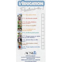 Dépliant ACSI : Série "L'Éducation - Parlons-en !" (12 lots de 10)