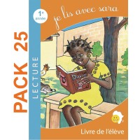 Je lis avec Sara 1e année (CP1) - Livres de l'élève, Pack 25